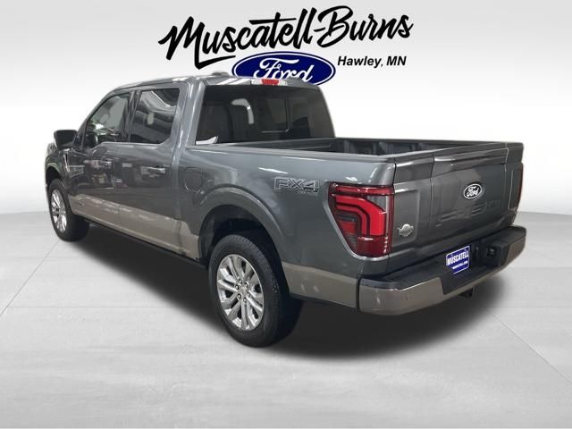 Used 2025 Ford F-150 King Ranch with VIN 1FTFW6LD9SFC48807 for sale in Hawley, Minnesota