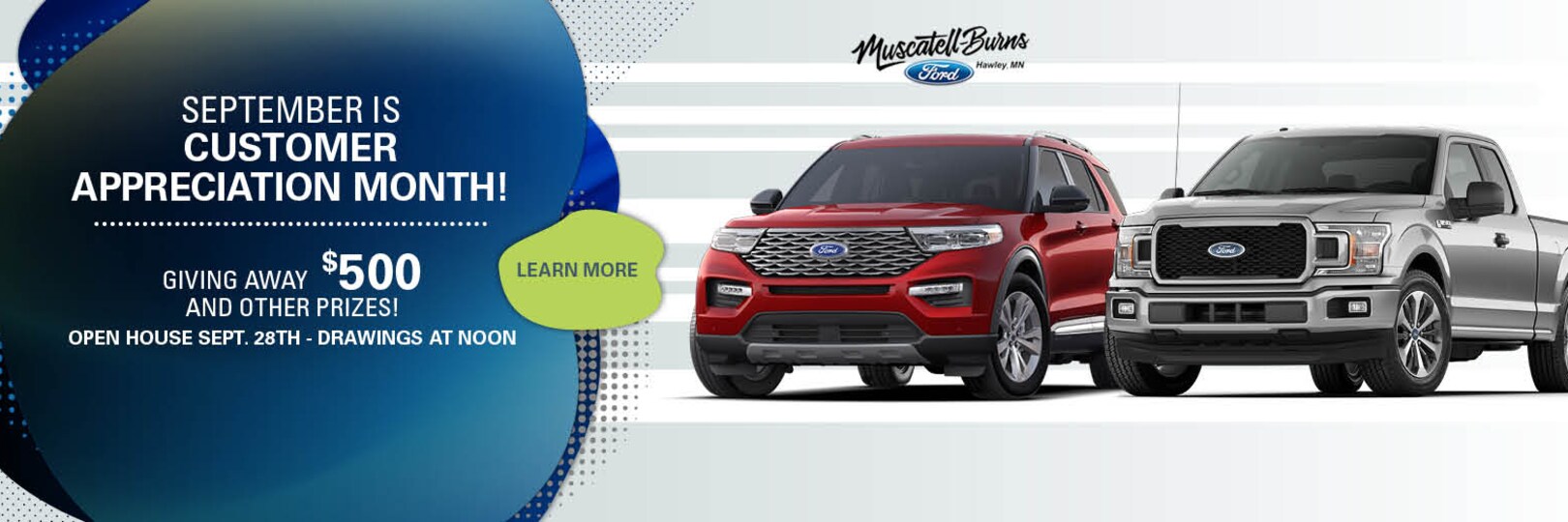 Muscatell Burns Ford New & Used Ford Dealer in Hawley MN