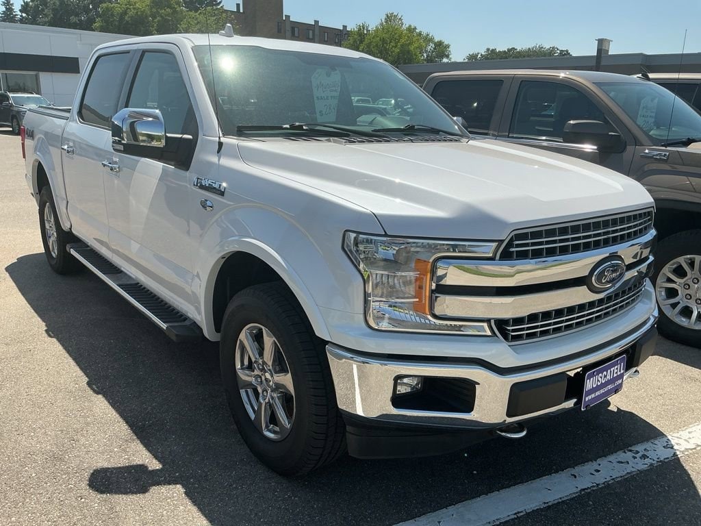 Used 2018 Ford F-150 Lariat with VIN 1FTEW1E59JKE14589 for sale in Moorhead, Minnesota