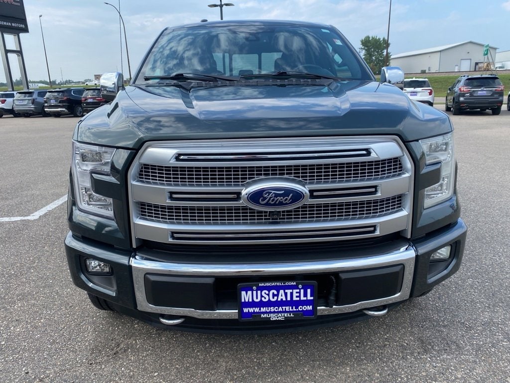 Used 2015 Ford F-150 Platinum with VIN 1FTFW1EG4FFC94254 for sale in Moorhead, Minnesota