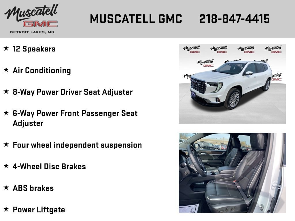 2025 GMC Acadia Denali - Photo 12