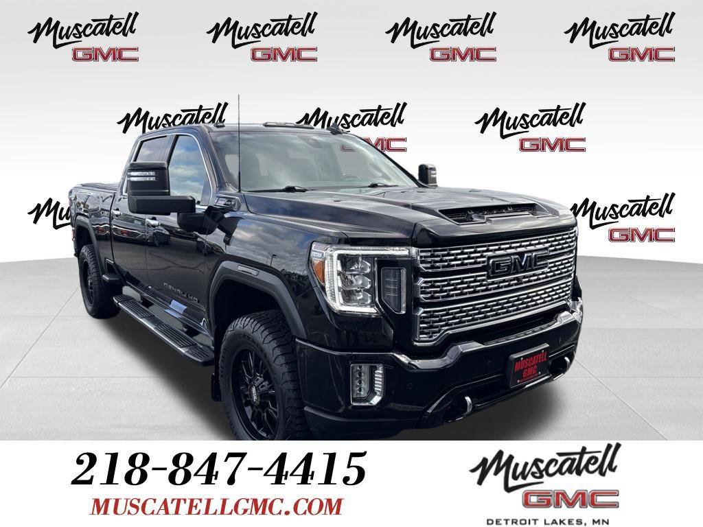 Used 2022 GMC Sierra 2500HD Denali with VIN 1GT49RE78NF360817 for sale in Detroit Lakes, Minnesota