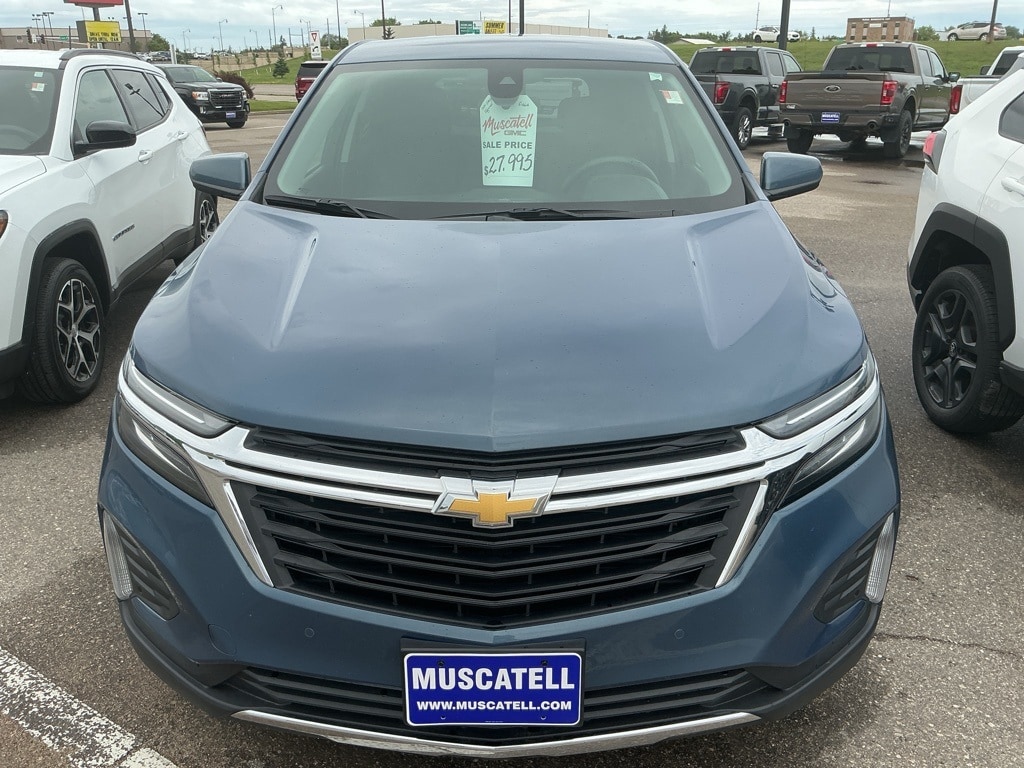 Used 2024 Chevrolet Equinox LT with VIN 3GNAXUEG7RL332893 for sale in Moorhead, Minnesota