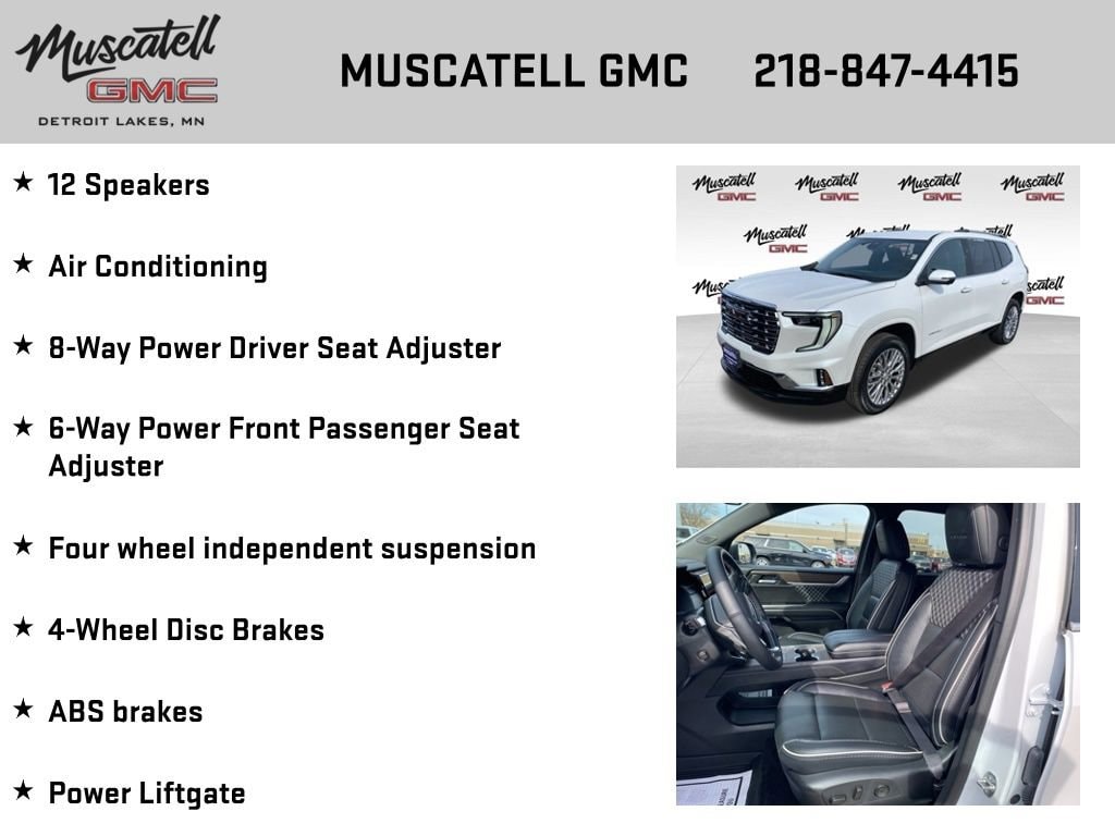 2025 GMC Acadia Denali - Photo 12