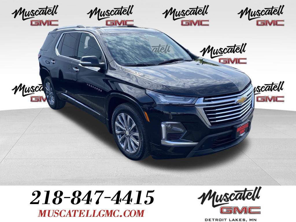 Used 2023 Chevrolet Traverse Premier with VIN 1GNEVKKWXPJ332981 for sale in Detroit Lakes, Minnesota