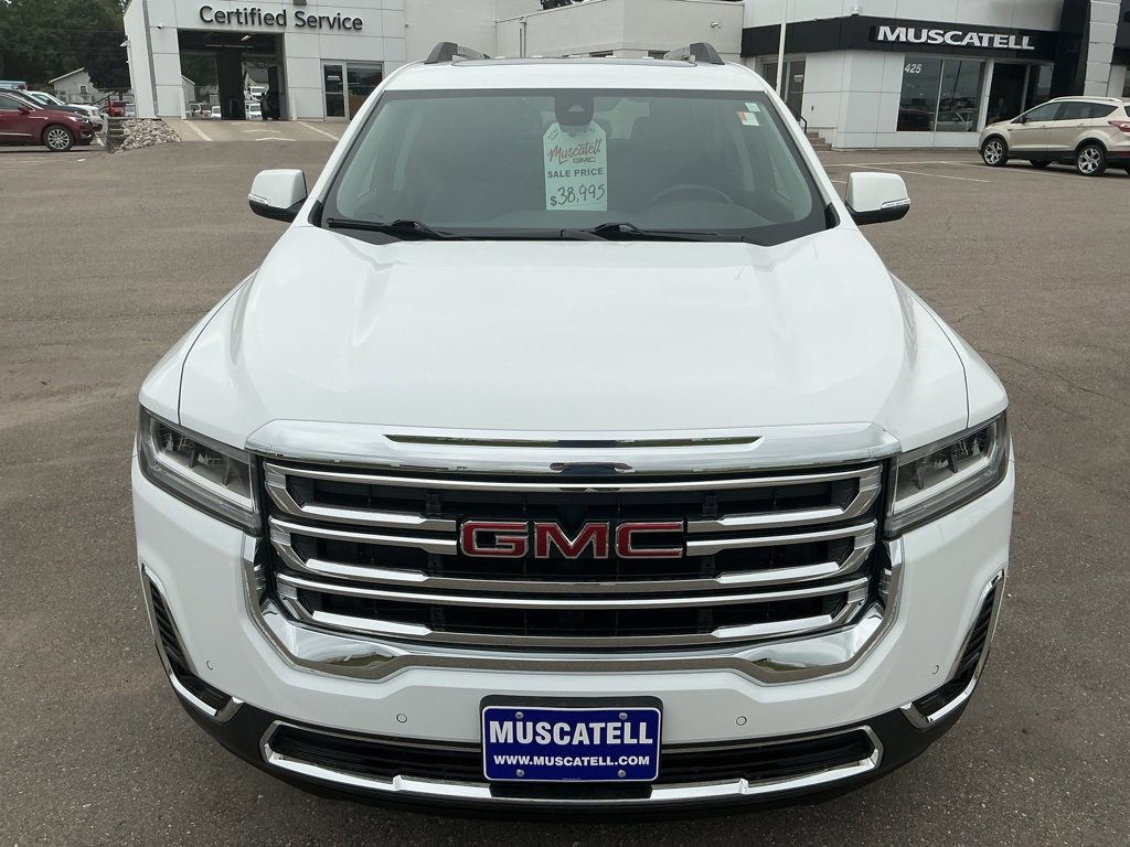 Used 2023 GMC Acadia SLT with VIN 1GKKNULSXPZ111924 for sale in Moorhead, Minnesota