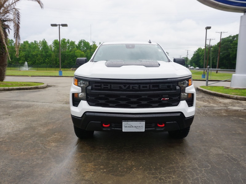 Used 2023 Chevrolet Silverado 1500 Custom with VIN 3GCUDCED4PG243688 for sale in Abbeville, LA