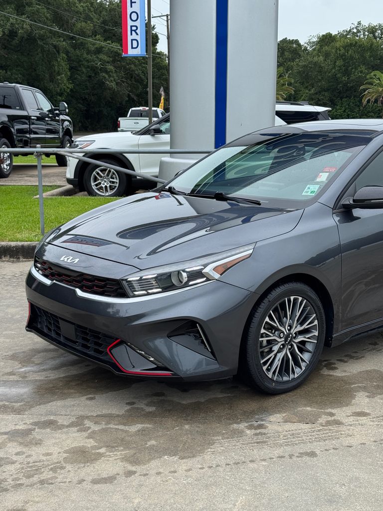 Certified 2022 Kia FORTE GT-Line with VIN 3KPF54AD9NE492479 for sale in Abbeville, LA