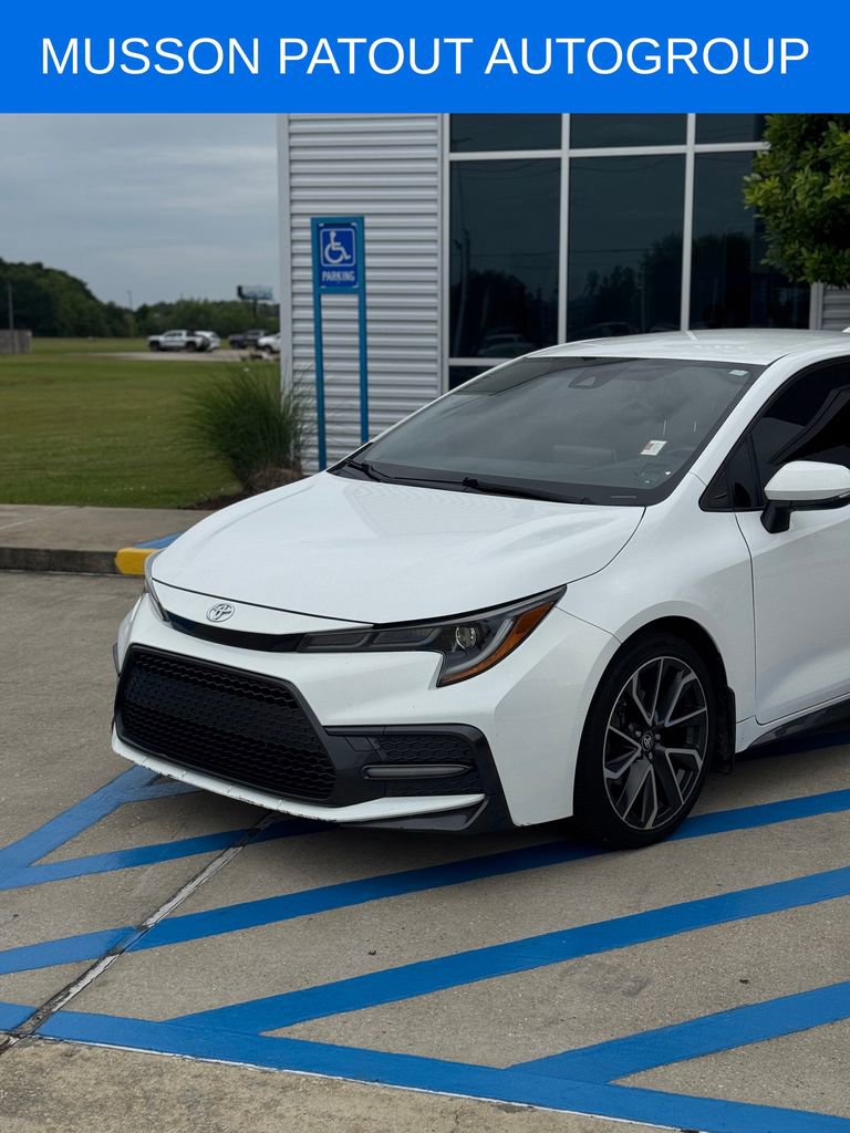 Used 2021 Toyota Corolla SE with VIN JTDS4MCE2MJ054735 for sale in New Iberia, LA