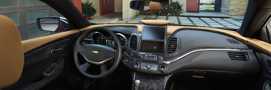The Interior Of New 2018 Chevy Impala
