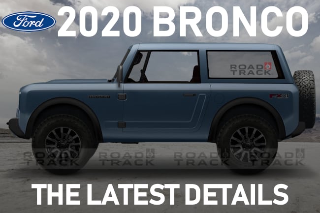 Ford Bronco History Chart