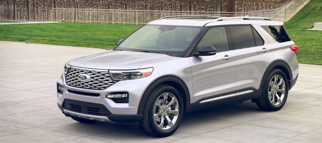 2019 Ford Explorer Colors Chart