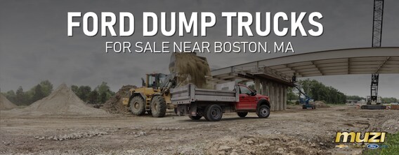 New Ford Dump Trucks Needham Ma Muzi Ford