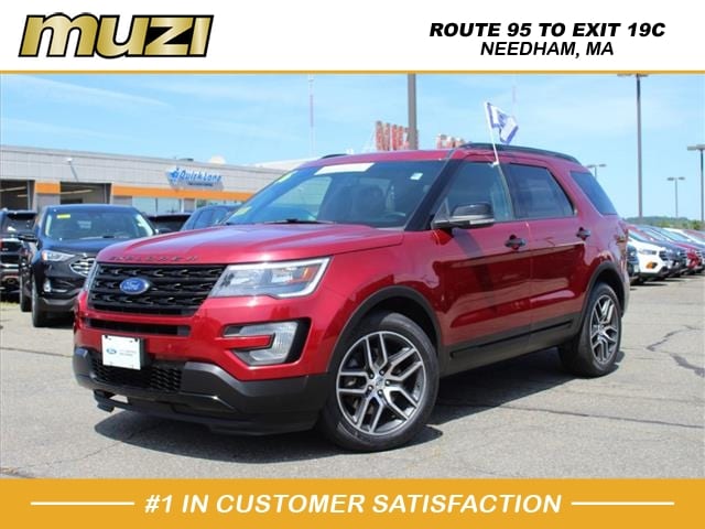 Certified Used 16 Ford Explorer Sport For Sale Near Boston Needham Heights Ma 1fm5k8gt5ggb6