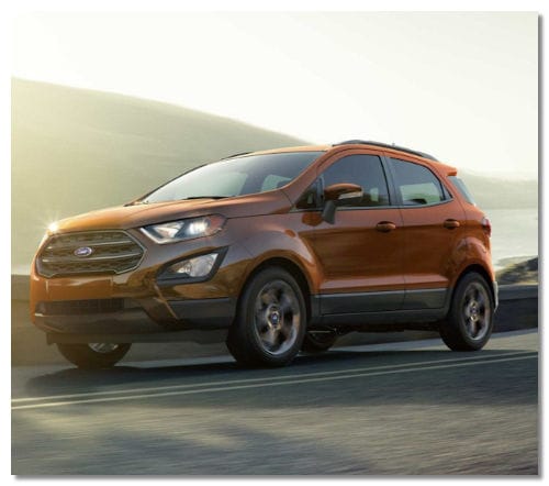 2018 Ford Ecosport Lease