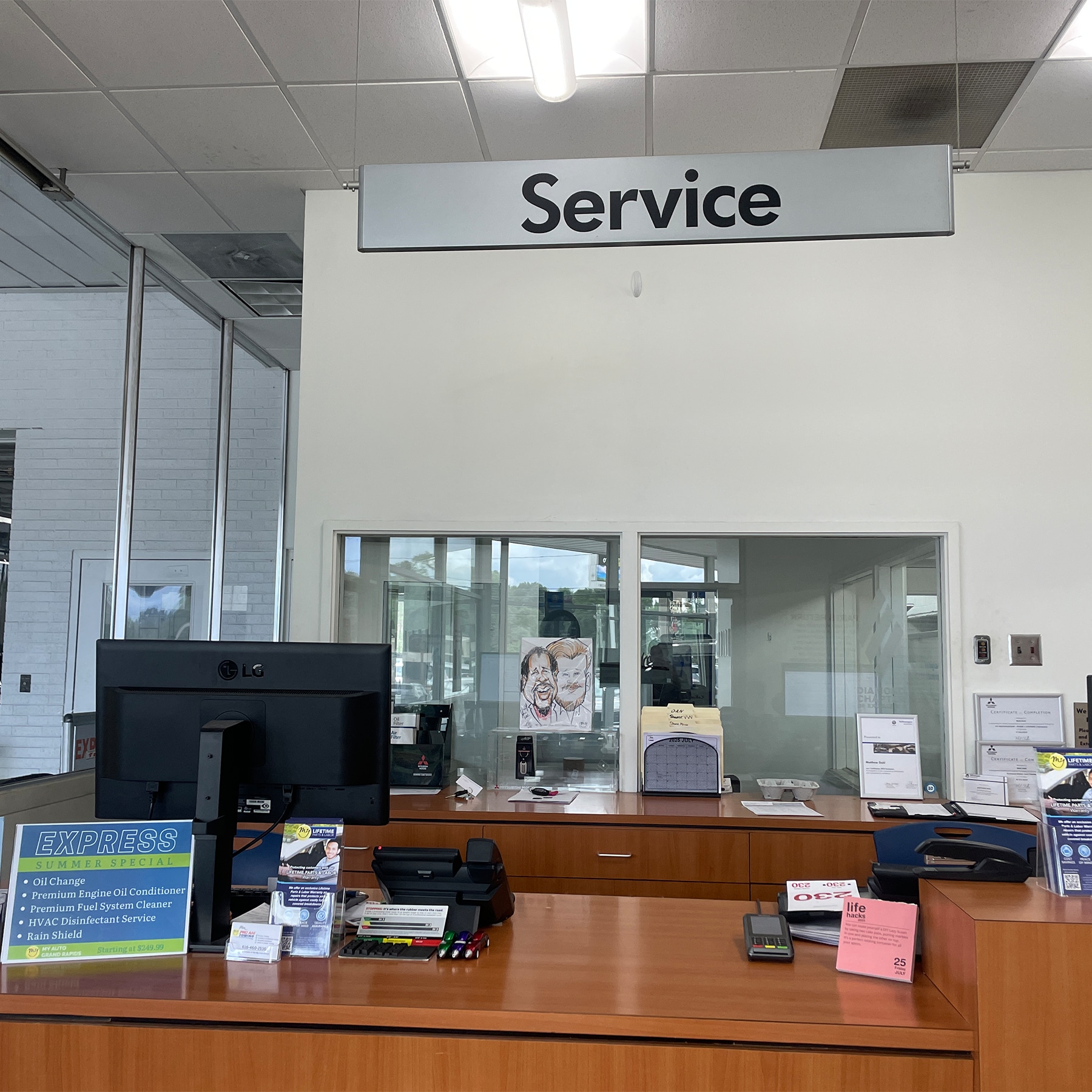 My Volkswagen of North Grand Rapids Service Desk