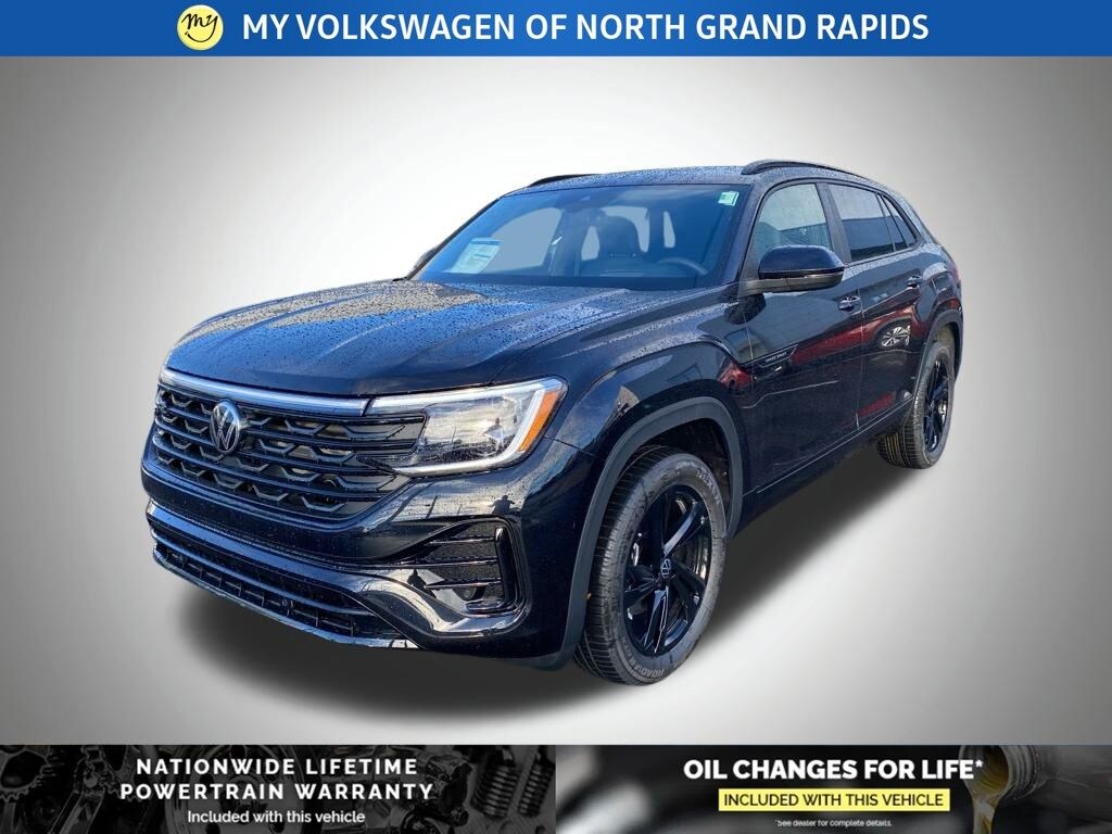 New 2026 Volkswagen Atlas Cross Sport 2.0T SEL R-Line Black SUV