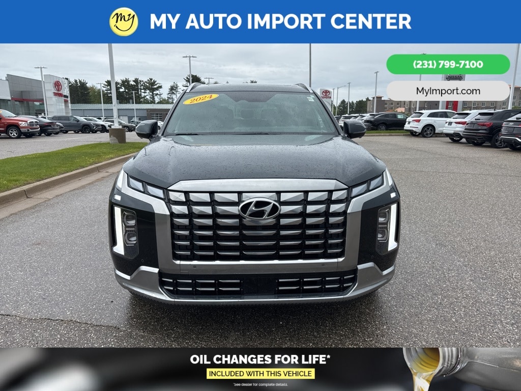 Used 2024 Hyundai Palisade Calligraphy with VIN KM8R7DGE2RU712412 for sale in Muskegon, MI