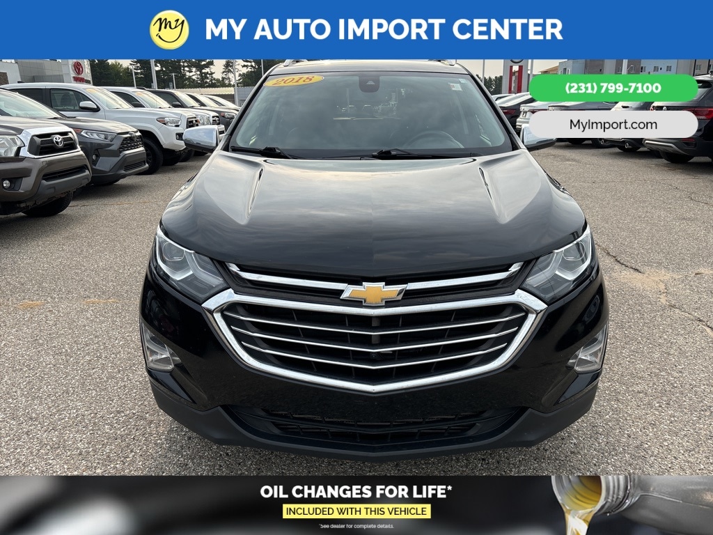 Used 2018 Chevrolet Equinox Premier with VIN 2GNAXMEVXJ6143758 for sale in Muskegon, MI