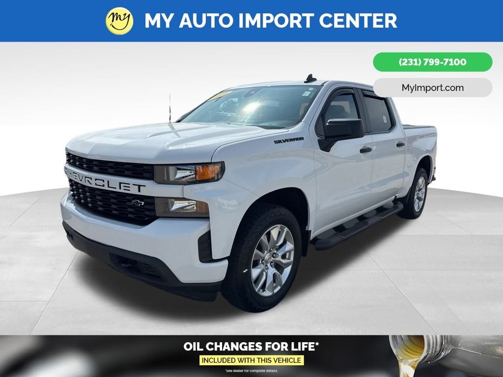 Used 2021 Chevrolet Silverado 1500 Custom Truck Crew Cab