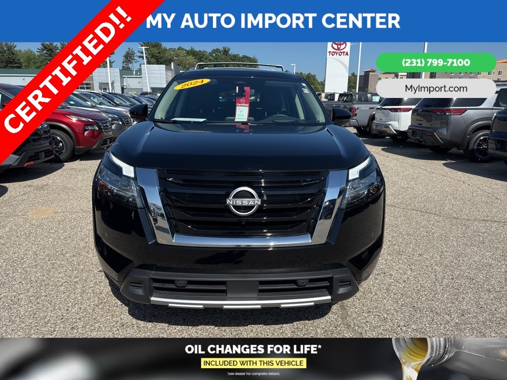 Certified 2024 Nissan Pathfinder Platinum with VIN 5N1DR3DJ7RC282852 for sale in Muskegon, MI