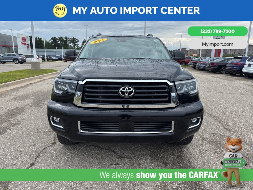 Used 2020 Toyota Sequoia TRD Sport with VIN 5TDBY5G14LS180923 for sale in Muskegon, MI
