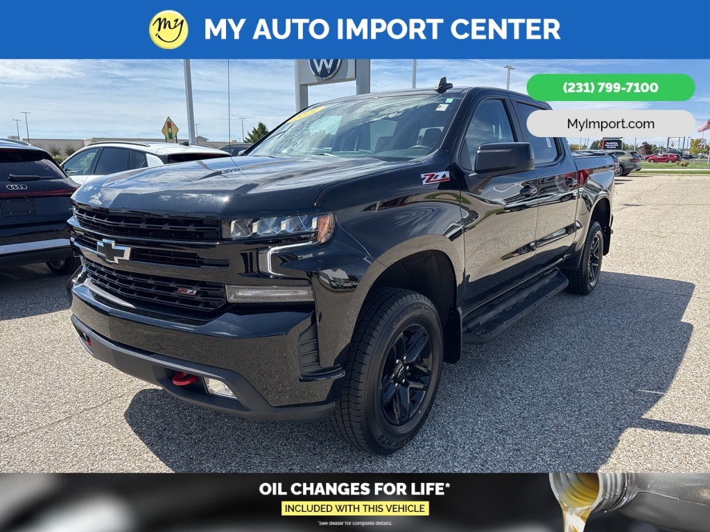 Used 2021 Chevrolet Silverado 1500 LT Trail Boss Truck Crew Cab