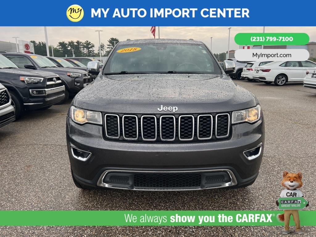 Used 2018 Jeep Grand Cherokee Limited with VIN 1C4RJFBG2JC446426 for sale in Muskegon, MI