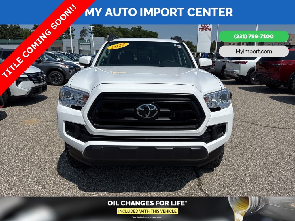 Used 2023 Toyota Tacoma SR with VIN 3TMCZ5AN1PM642650 for sale in Muskegon, MI