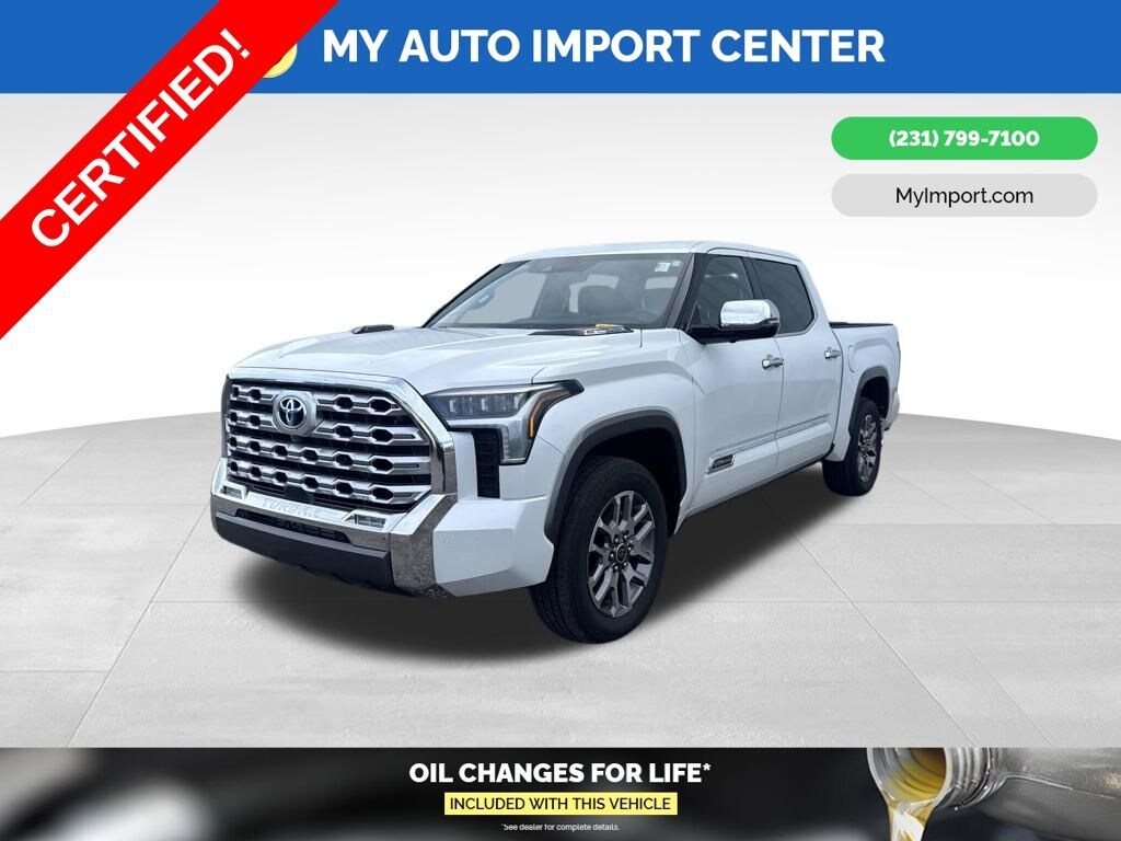 Certified 2023 Toyota Tundra Hybrid 1794 Edition Truck CrewMax