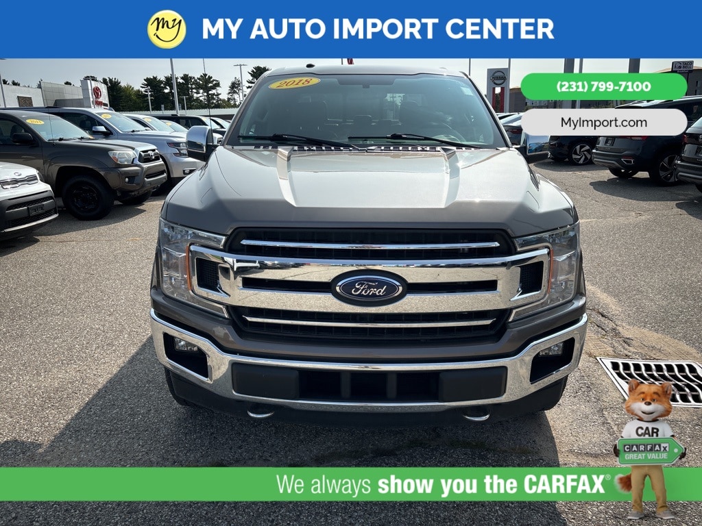 Used 2018 Ford F-150 Lariat with VIN 1FTEW1EG4JFA43612 for sale in Muskegon, MI