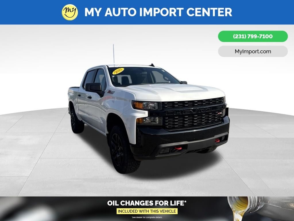 Used 2022 Chevrolet Silverado 1500 LTD Custom Trail Boss Truck Crew Cab