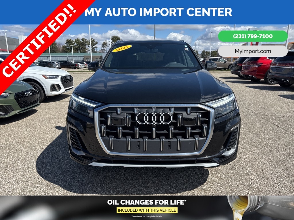 Certified 2025 Audi Q7 Premium with VIN WA1ACBF74SD003856 for sale in Muskegon, MI