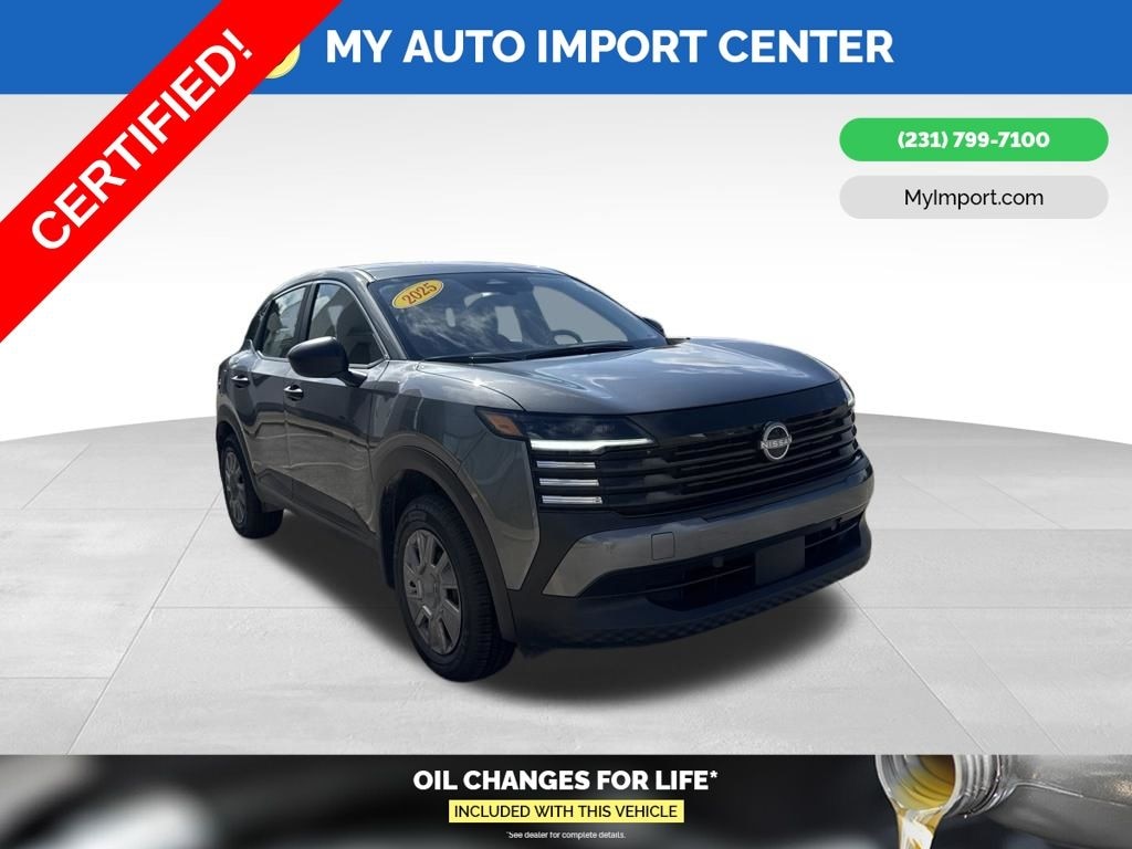 Certified 2025 Nissan Kicks S SUV