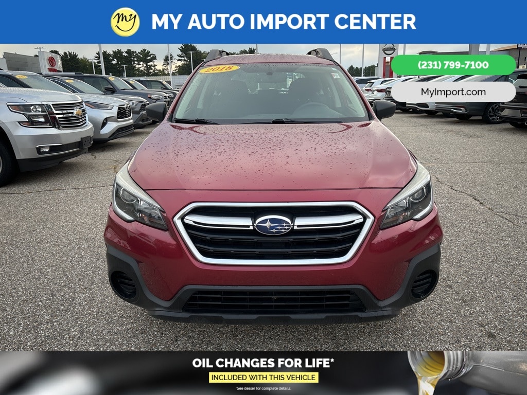 Used 2018 Subaru Outback Base with VIN 4S4BSAAC0J3315989 for sale in Muskegon, MI