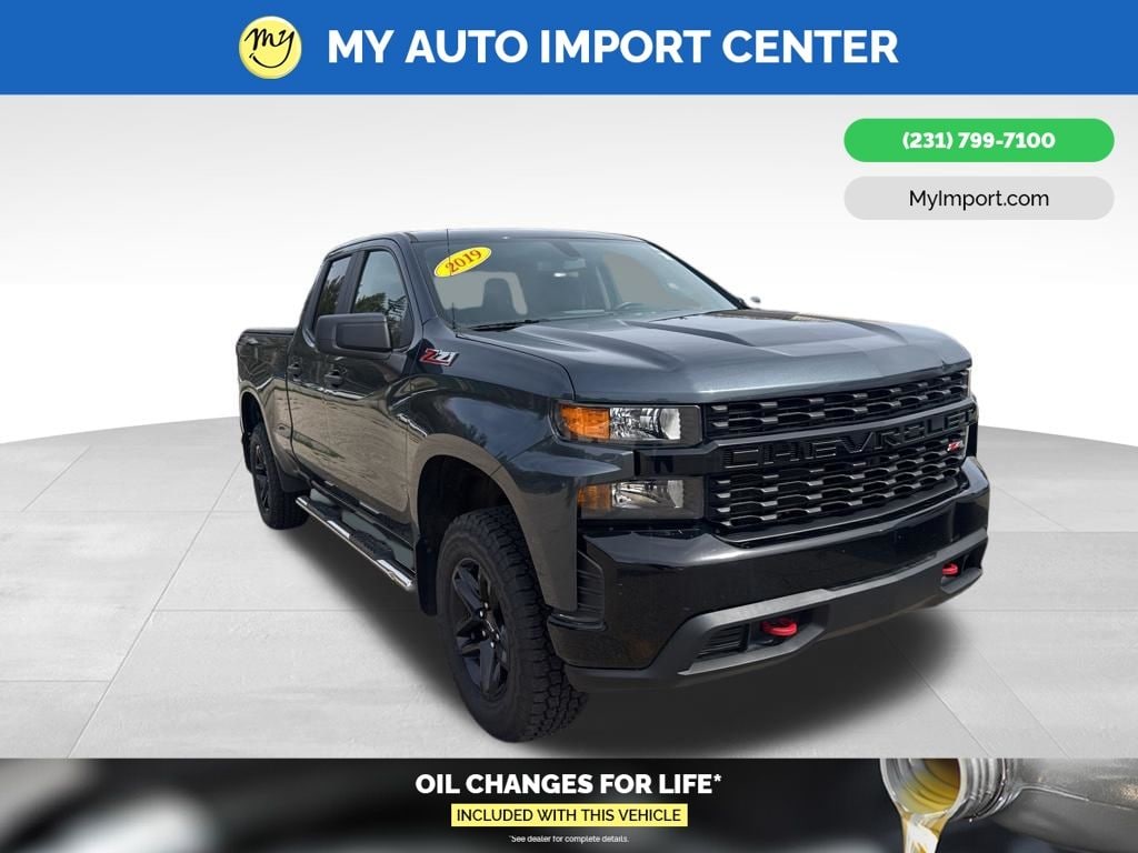 Used 2019 Chevrolet Silverado 1500 Silverado Custom Trail Boss Truck Double Cab