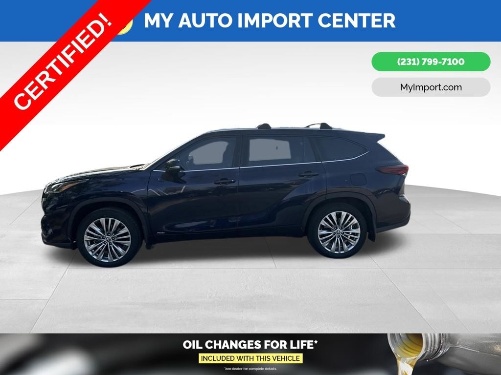 Certified 2025 Toyota Highlander Hybrid Platinum SUV