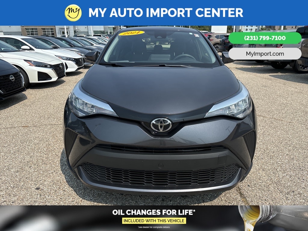 Used 2021 Toyota C-HR LE with VIN JTNKHMBX9M1119826 for sale in Muskegon, MI