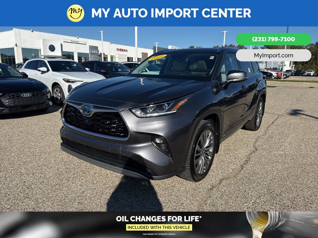 2021 Toyota Highlander Hybrid Platinum photo 3