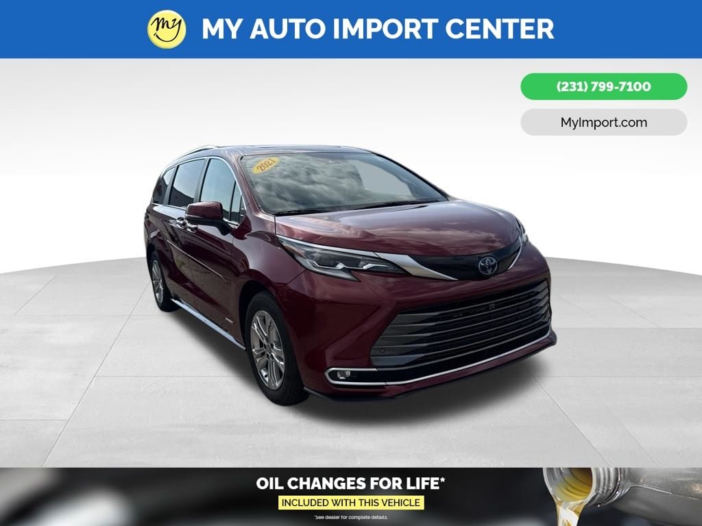 Used 2021 Toyota Sienna Platinum 7 Passenger Van