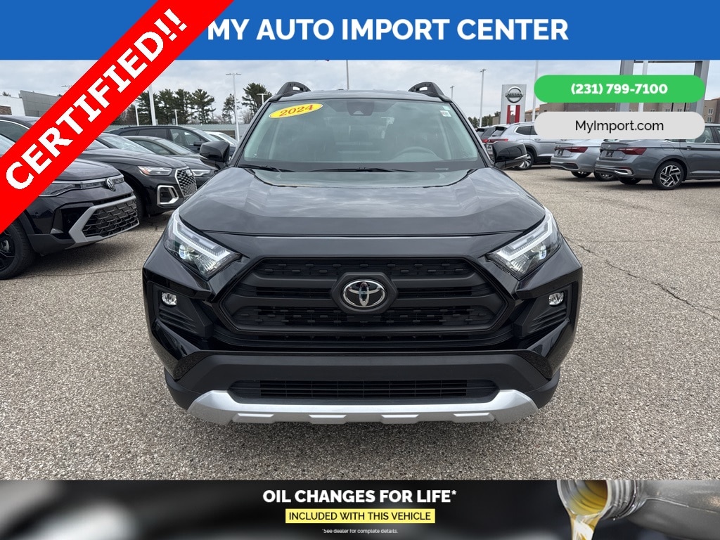 Certified 2024 Toyota RAV4 Adventure with VIN 2T3J1RFV5RW460756 for sale in Muskegon, MI