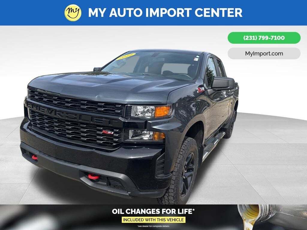 Used 2019 Chevrolet Silverado 1500 Silverado Custom Trail Boss Truck Double Cab