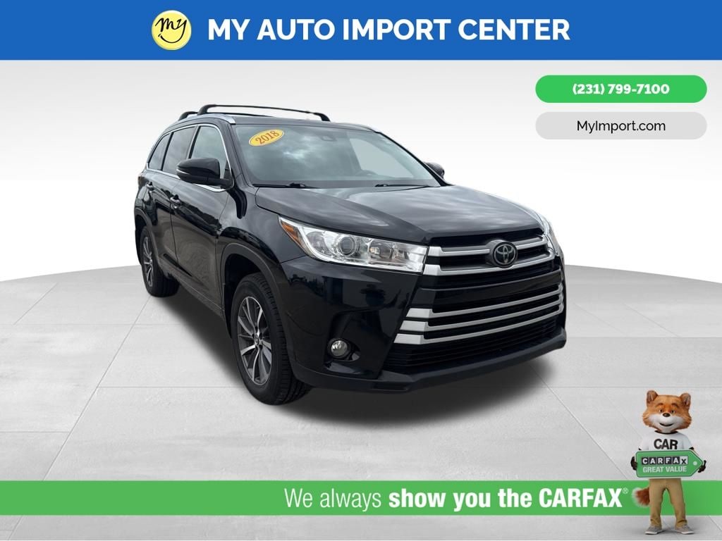Used 2018 Toyota Highlander XLE V6 SUV
