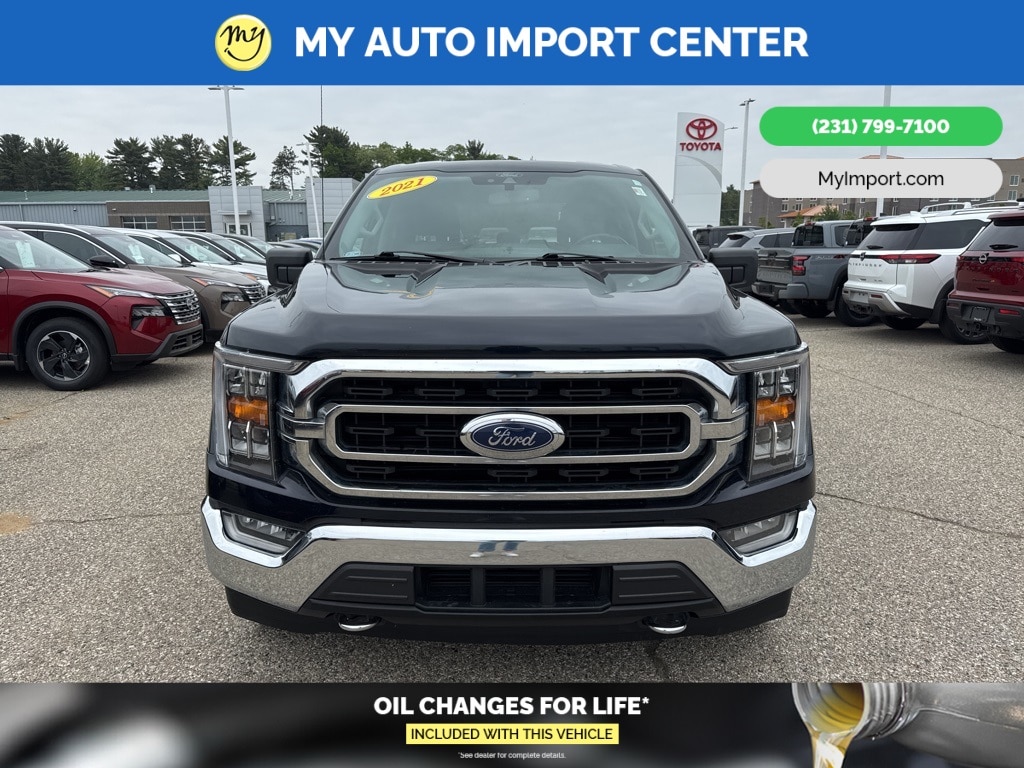 Used 2021 Ford F-150 XLT with VIN 1FTEW1EP1MKD72845 for sale in Muskegon, MI