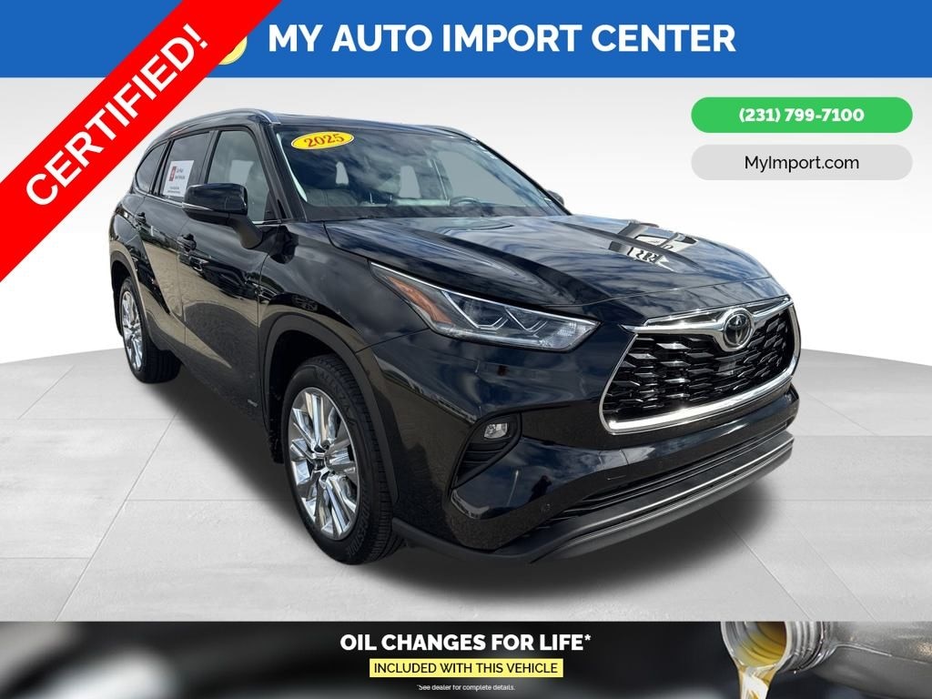 Certified 2025 Toyota Highlander Hybrid Limited SUV
