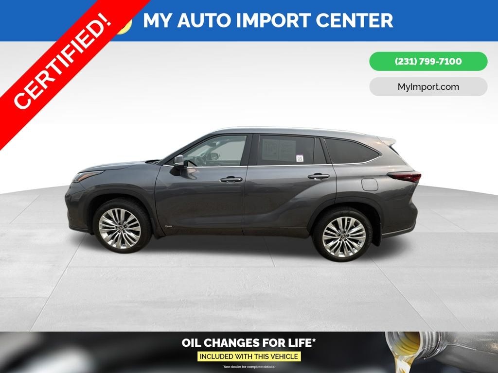 Certified 2025 Toyota Highlander Hybrid Platinum SUV