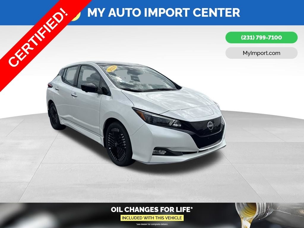 Certified 2024 Nissan LEAF SV PLUS Hatchback