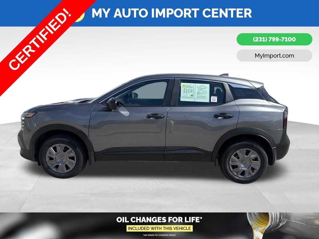 Certified 2025 Nissan Kicks S SUV