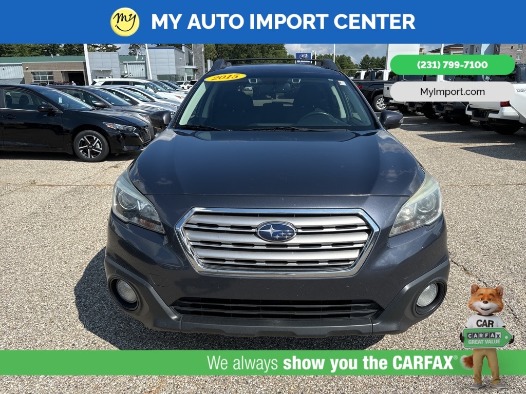 Used 2015 Subaru Outback Premium with VIN 4S4BSBHC8F3312714 for sale in Muskegon, MI