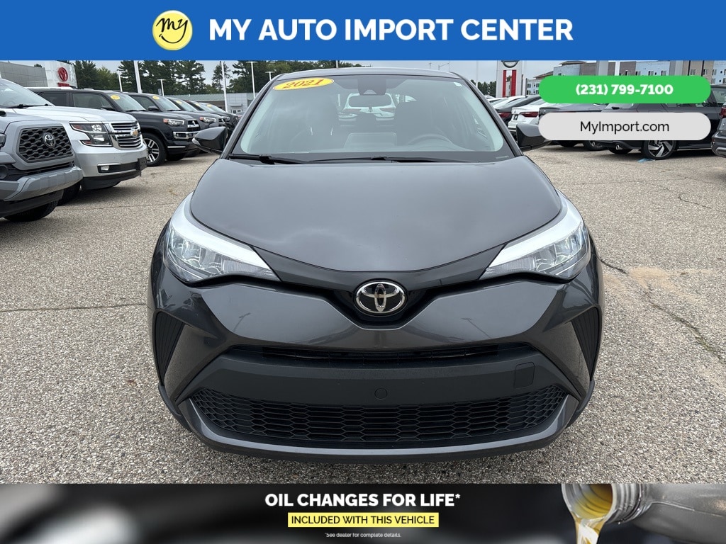 Used 2021 Toyota C-HR LE with VIN NMTKHMBX9MR140228 for sale in Muskegon, MI